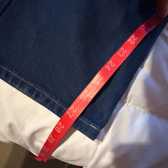 LL BEAN double L ultra high rise tapered leg petite 18 jeans - Picture 2 of 9